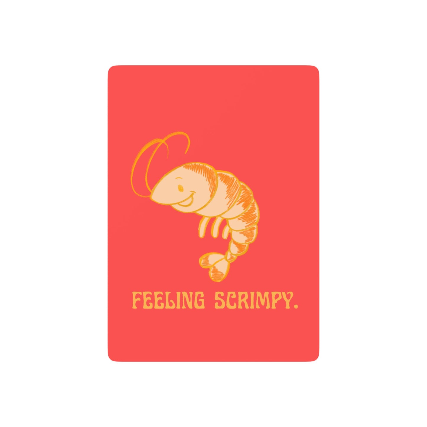 Playing Card Set - FEELING SCRIMPY by Audi Bell