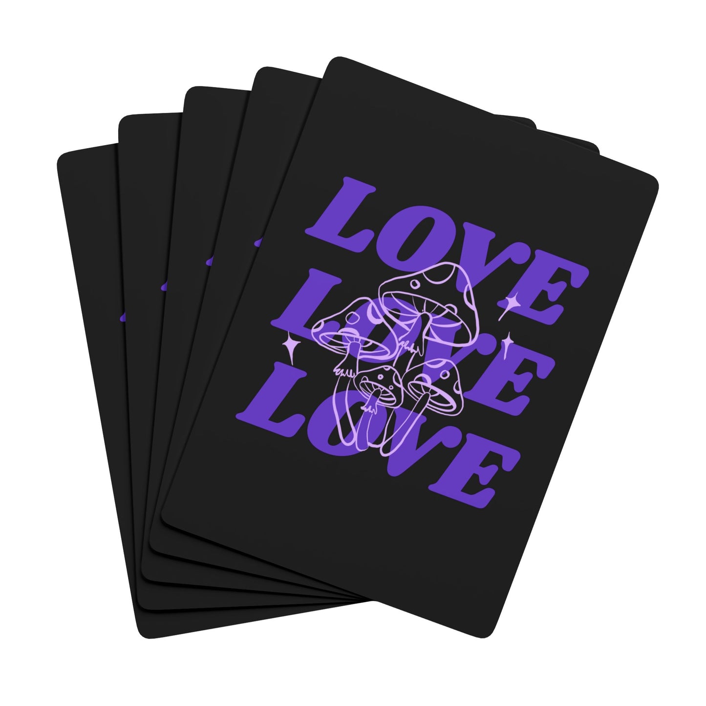 Playing Card Set - MUSHROOM LOVE by Audi Bell