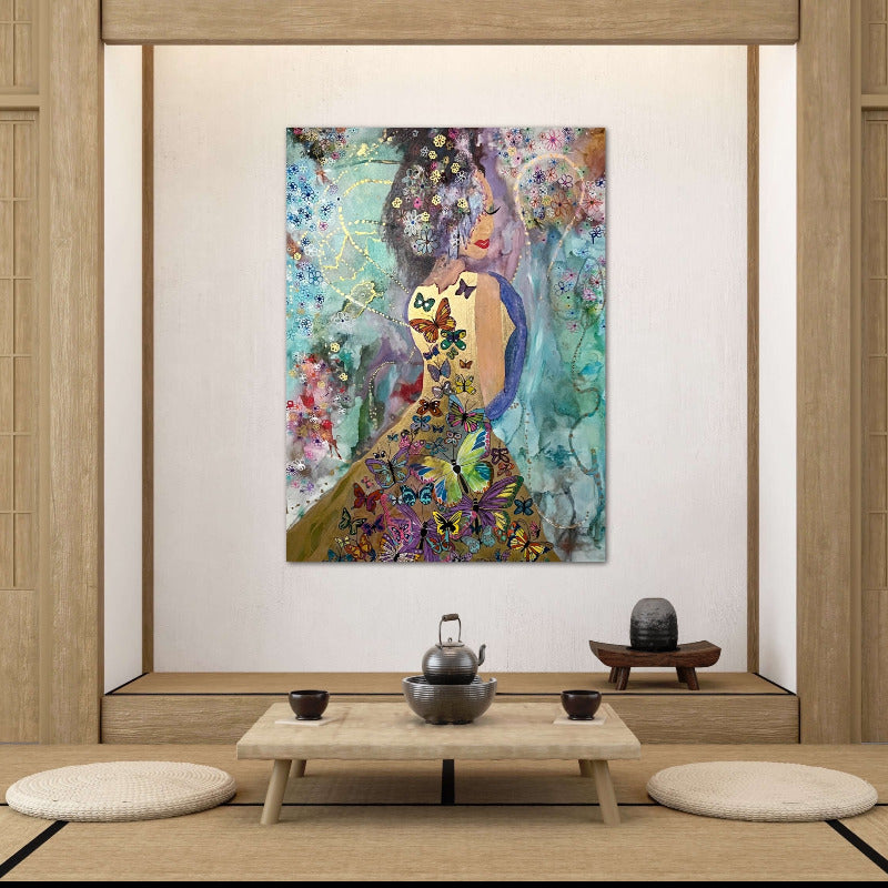 Original Painting - BUTTERFLY GIRL