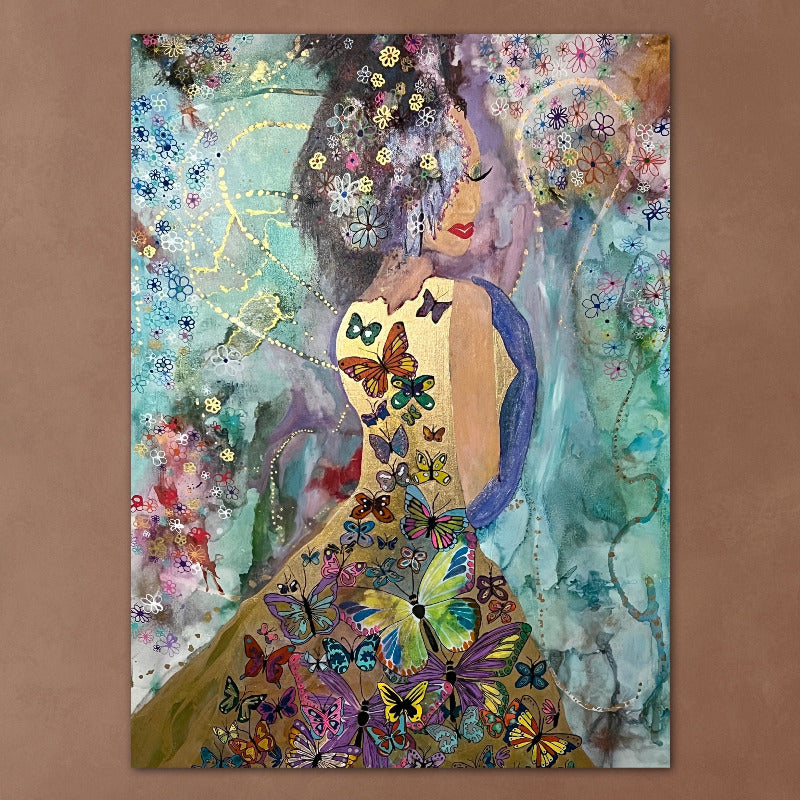 Original Painting - BUTTERFLY GIRL