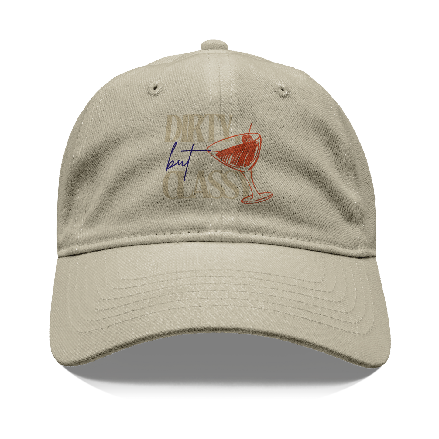 Hat_-_DIRTY_BUT_CLASSY_by_Audi_Bell_Front_Khaki_Mockup.png