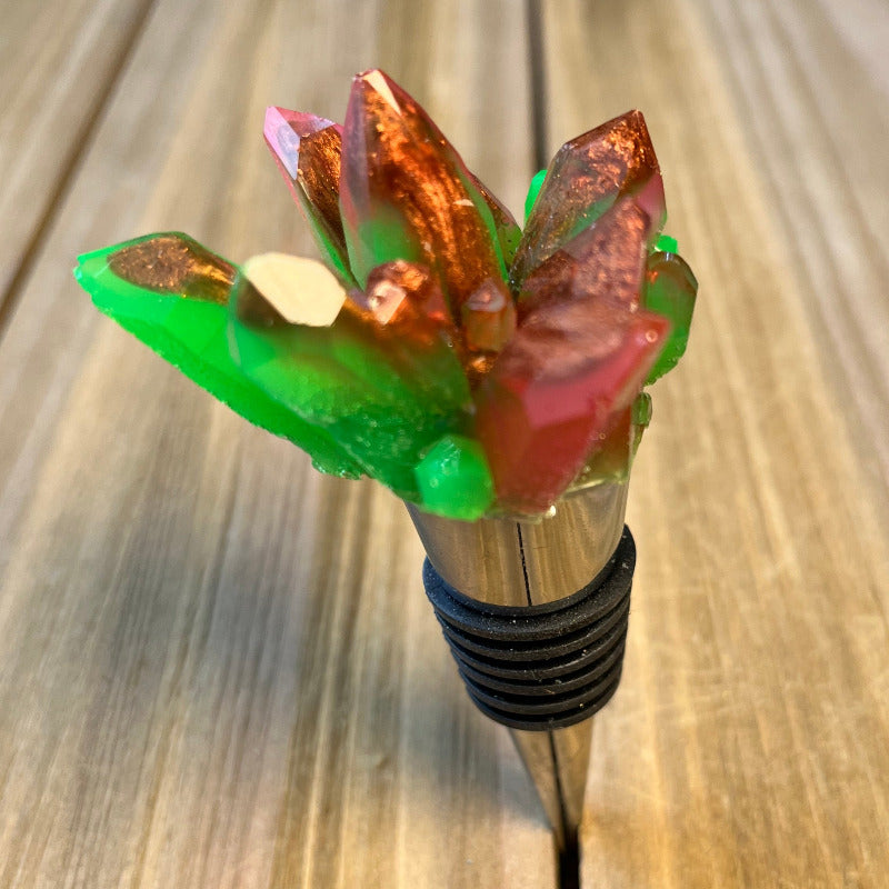 Bottle Stopper - COPPER WATERMELON