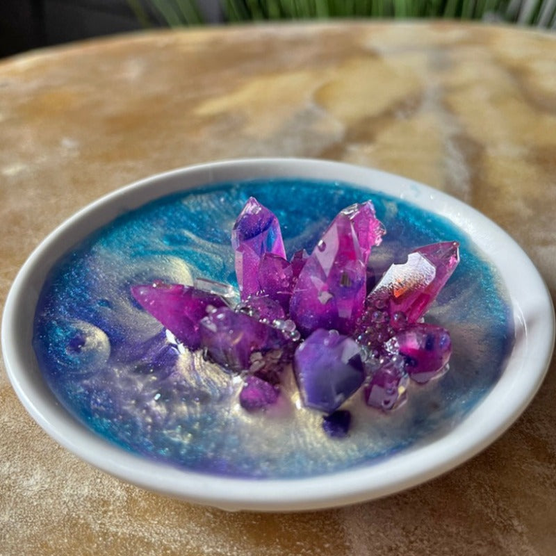 Ring Tray - PURPLE SPIRAL GALAXY