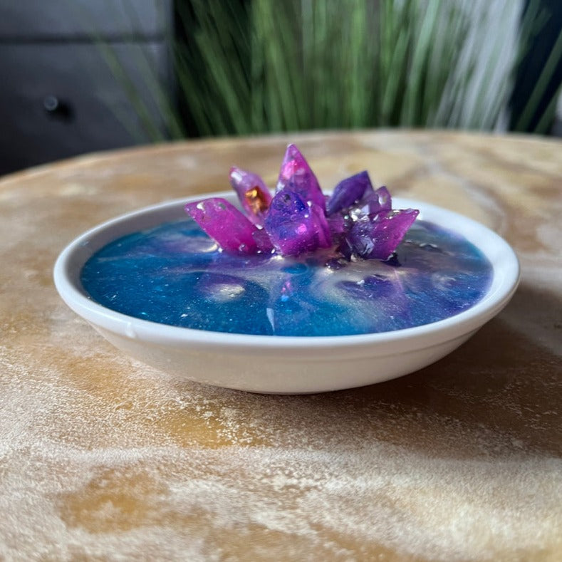 Ring Tray - PURPLE SPIRAL GALAXY