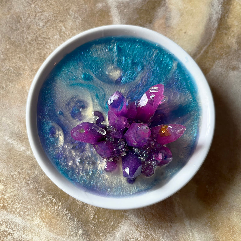 Ring Tray - PURPLE SPIRAL GALAXY
