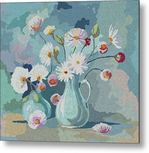 Print (Metal) - DREAMY FLOWERS