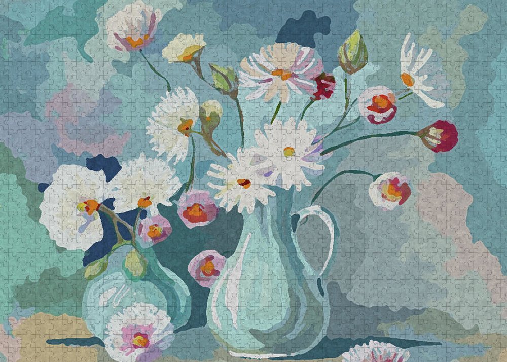 Puzzle - DREAMY FLOWERS