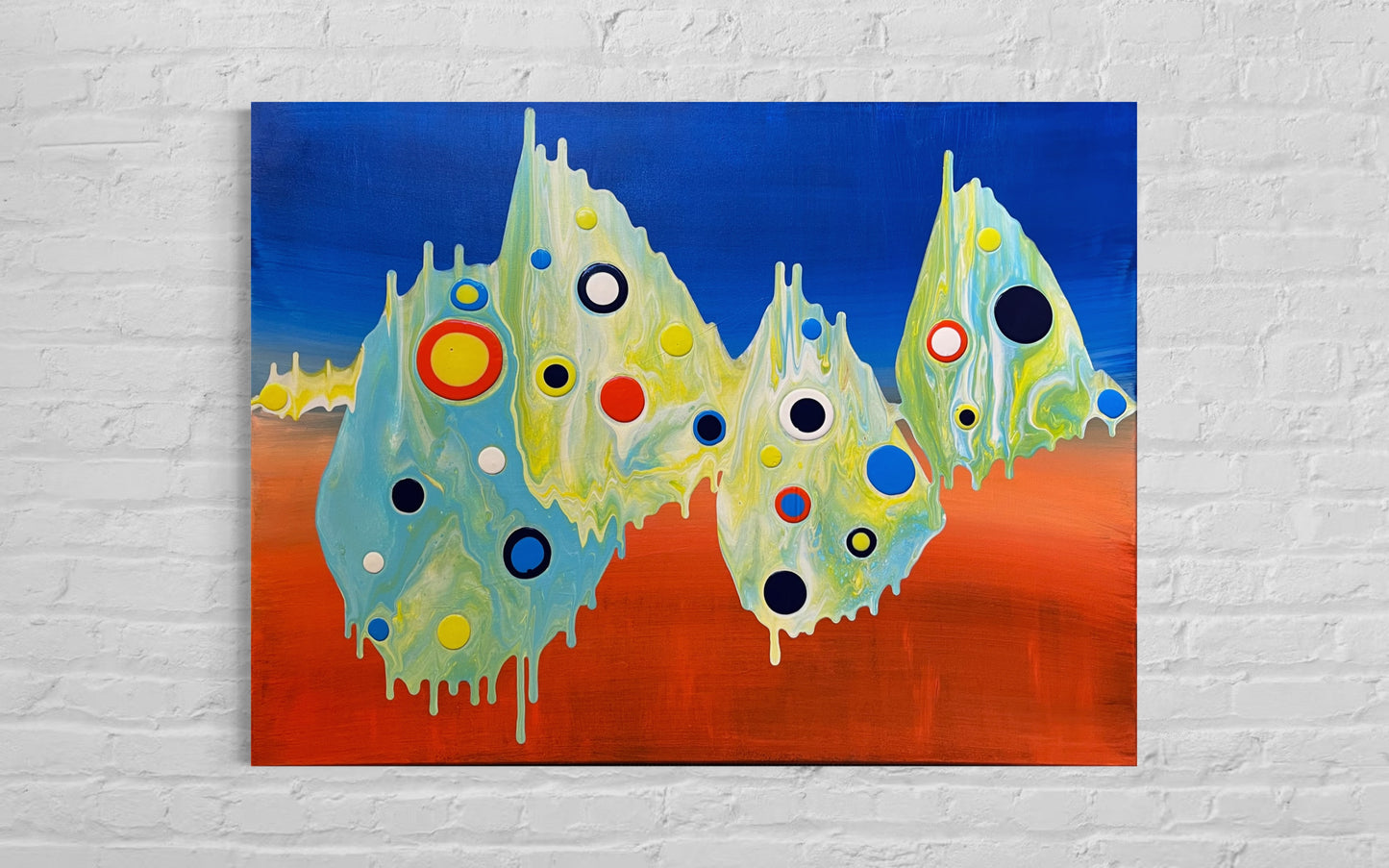 Original Painting - HAPPY BLOBS