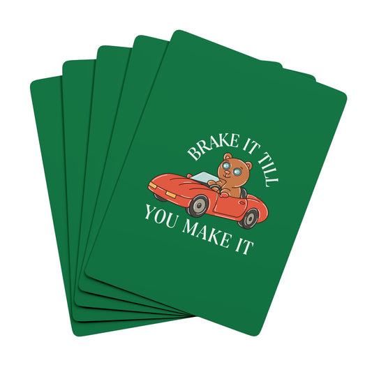 Playing Card Set - ZOOM BEAR by Audi Bell