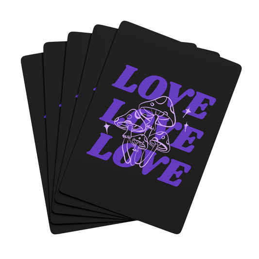 Playing Card Set - MUSHROOM LOVE by Audi Bell