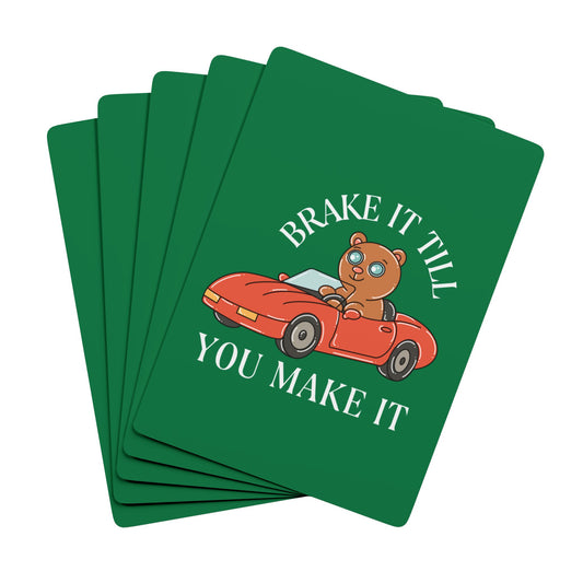 Playing Card Set - ZOOM BEAR by Audi Bell