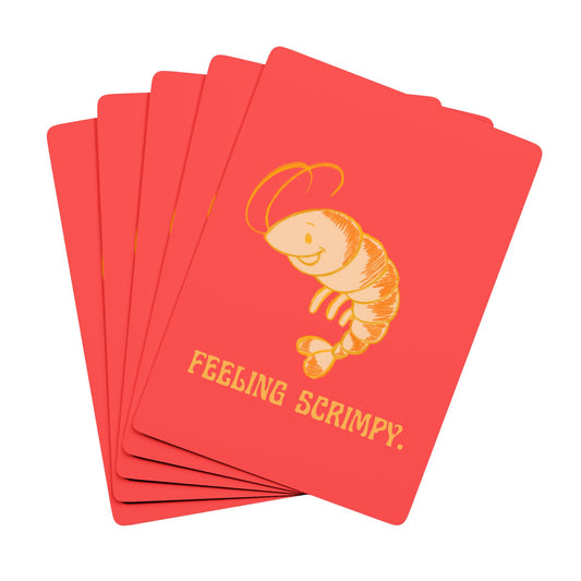 Playing Card Set - FEELING SCRIMPY by Audi Bell