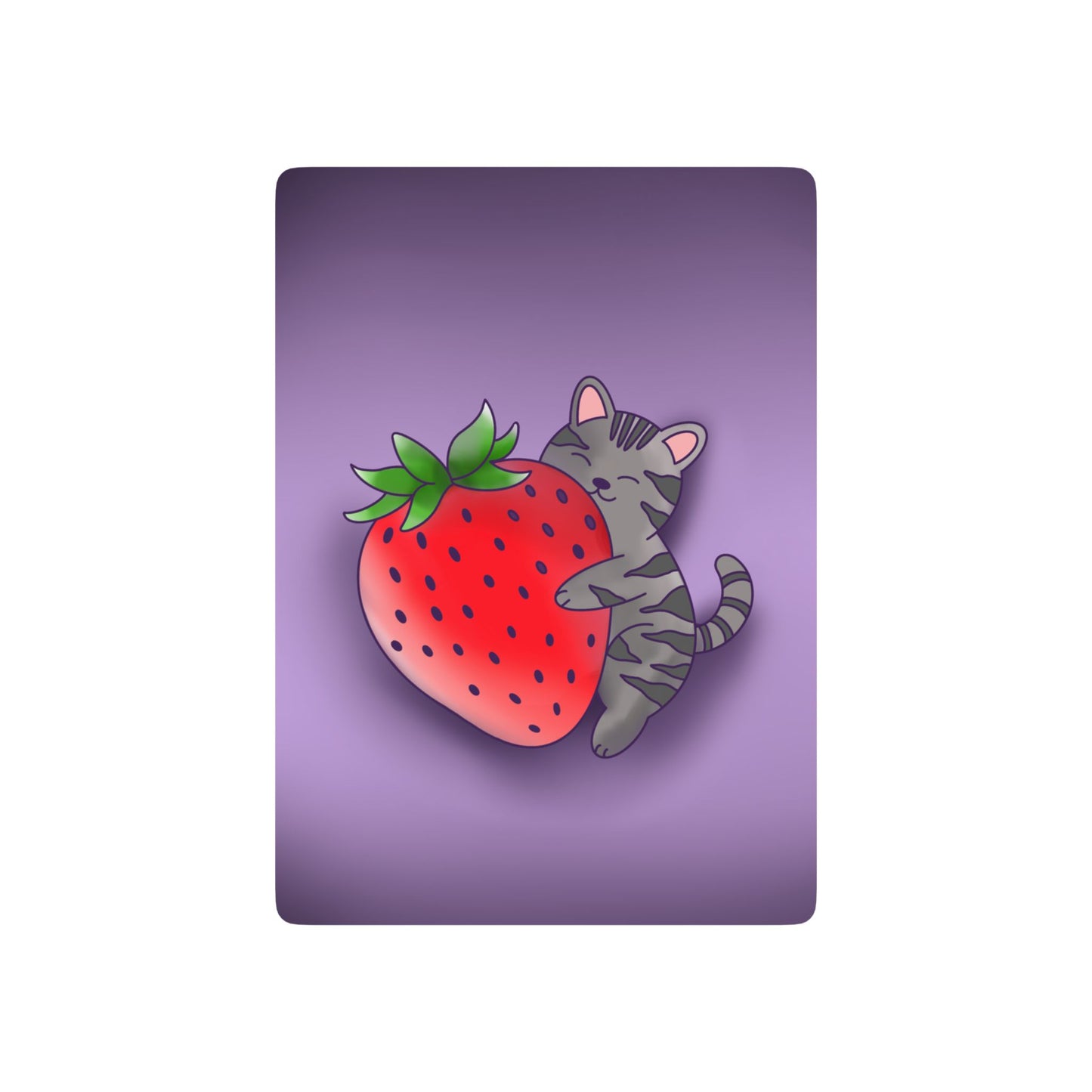 Playing Card Set - STRAWBERRY KITTY by Audi Bell