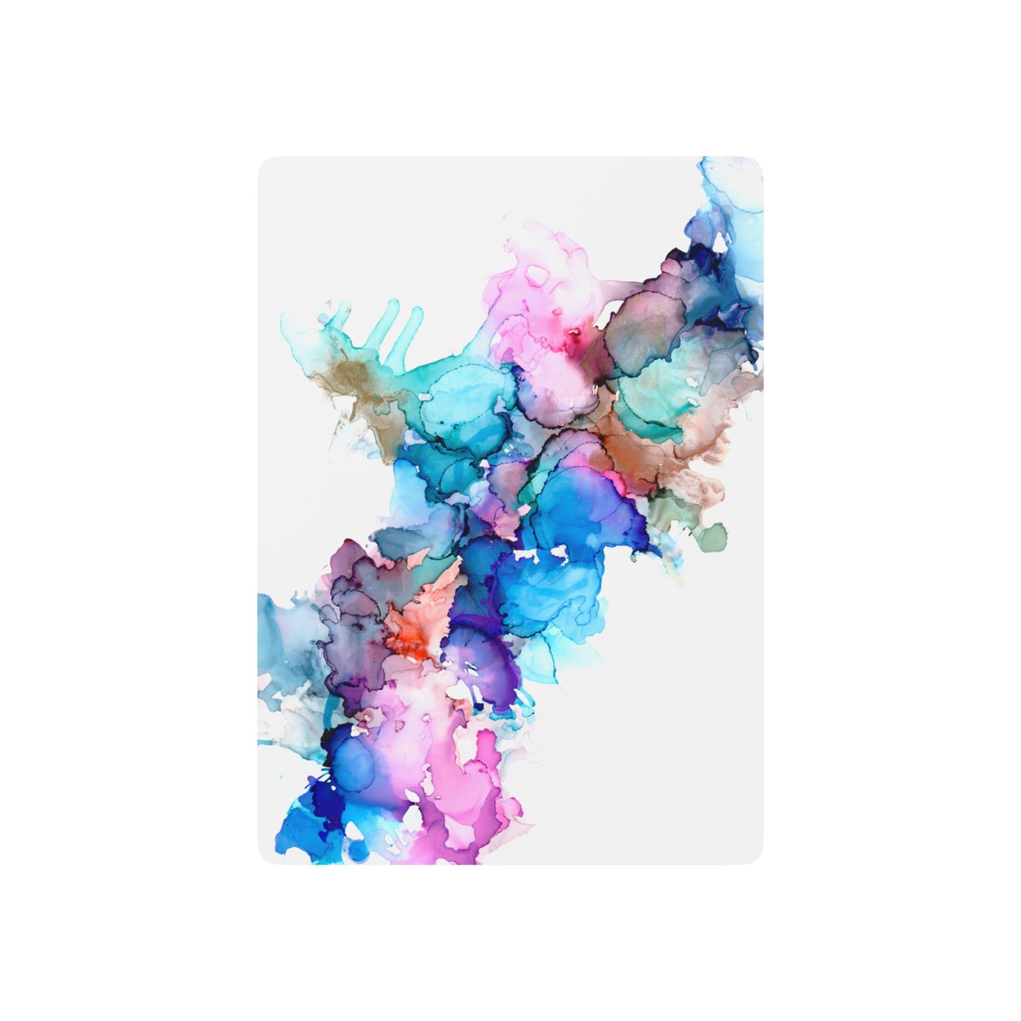 Playing Card Set - KALEIDOSCOPE RAINDROPS by Hasty