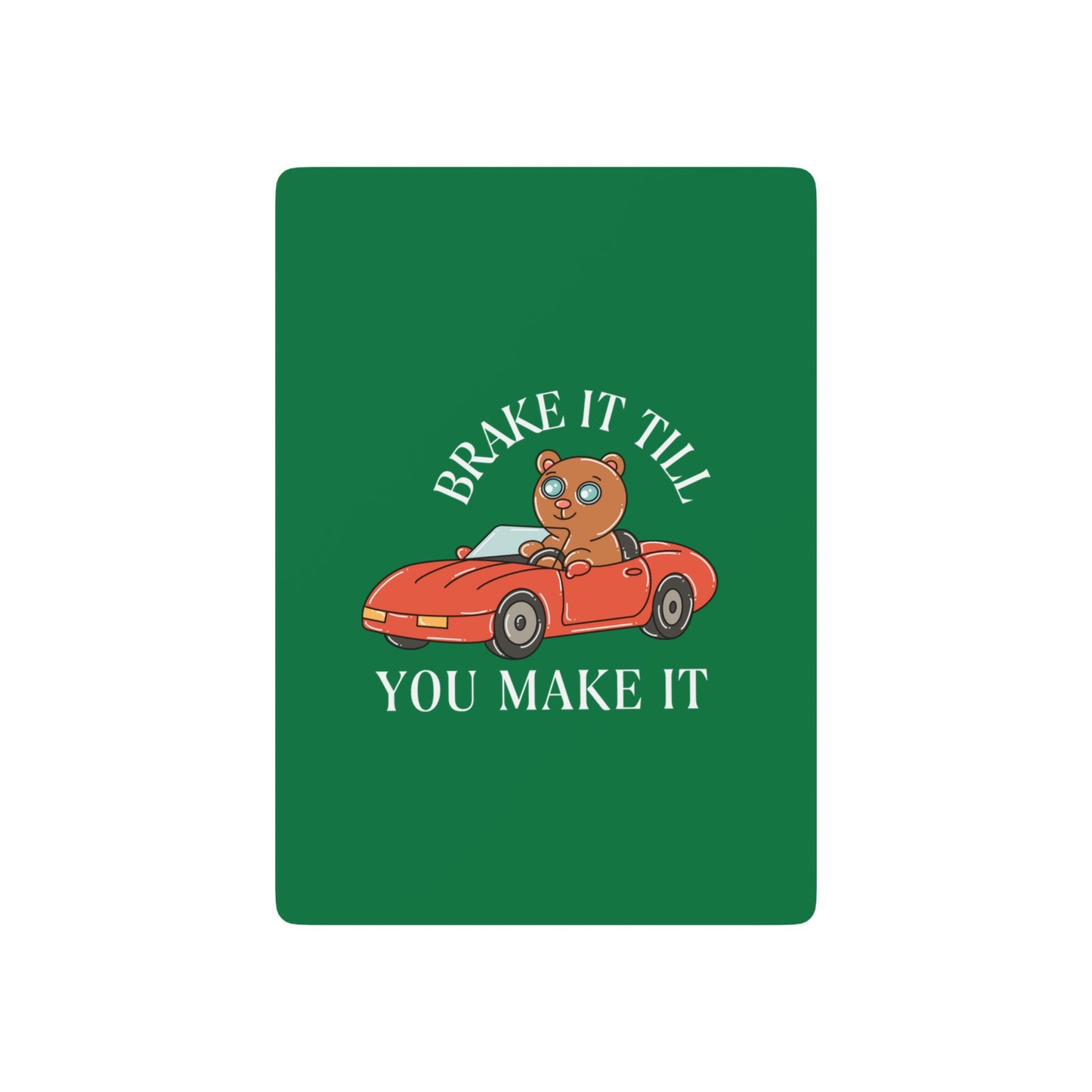 Playing Card Set - ZOOM BEAR by Audi Bell