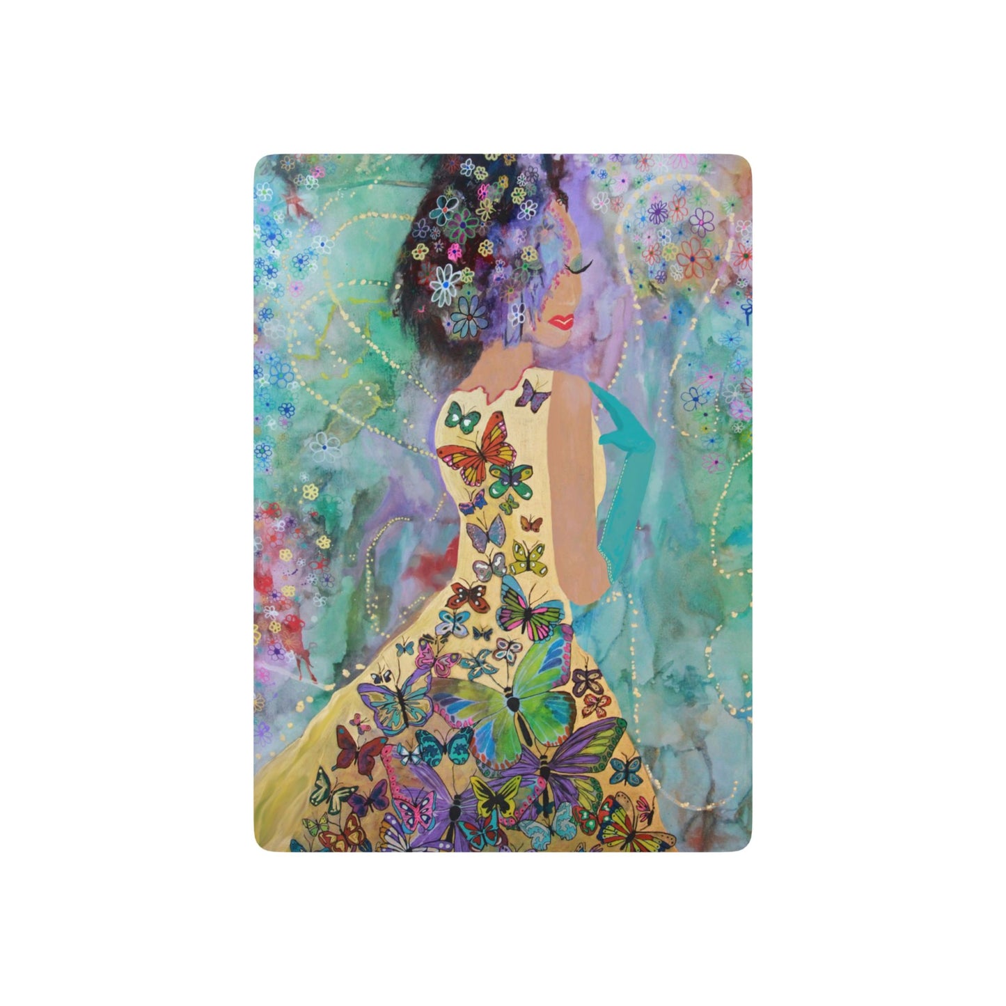 Playing Card Set - BUTTERFLY GIRL by Hasty
