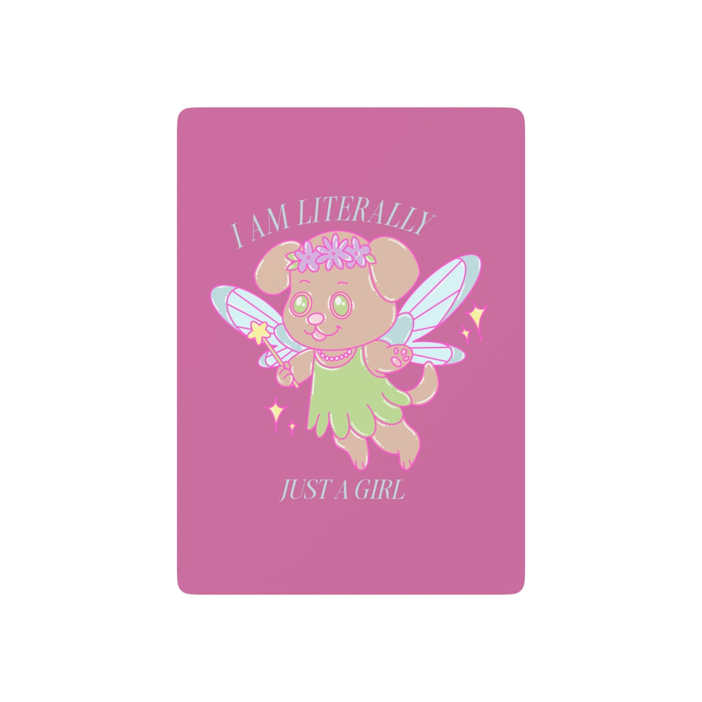 Playing Card Set - FAIRY PUPPY by Audi Bell