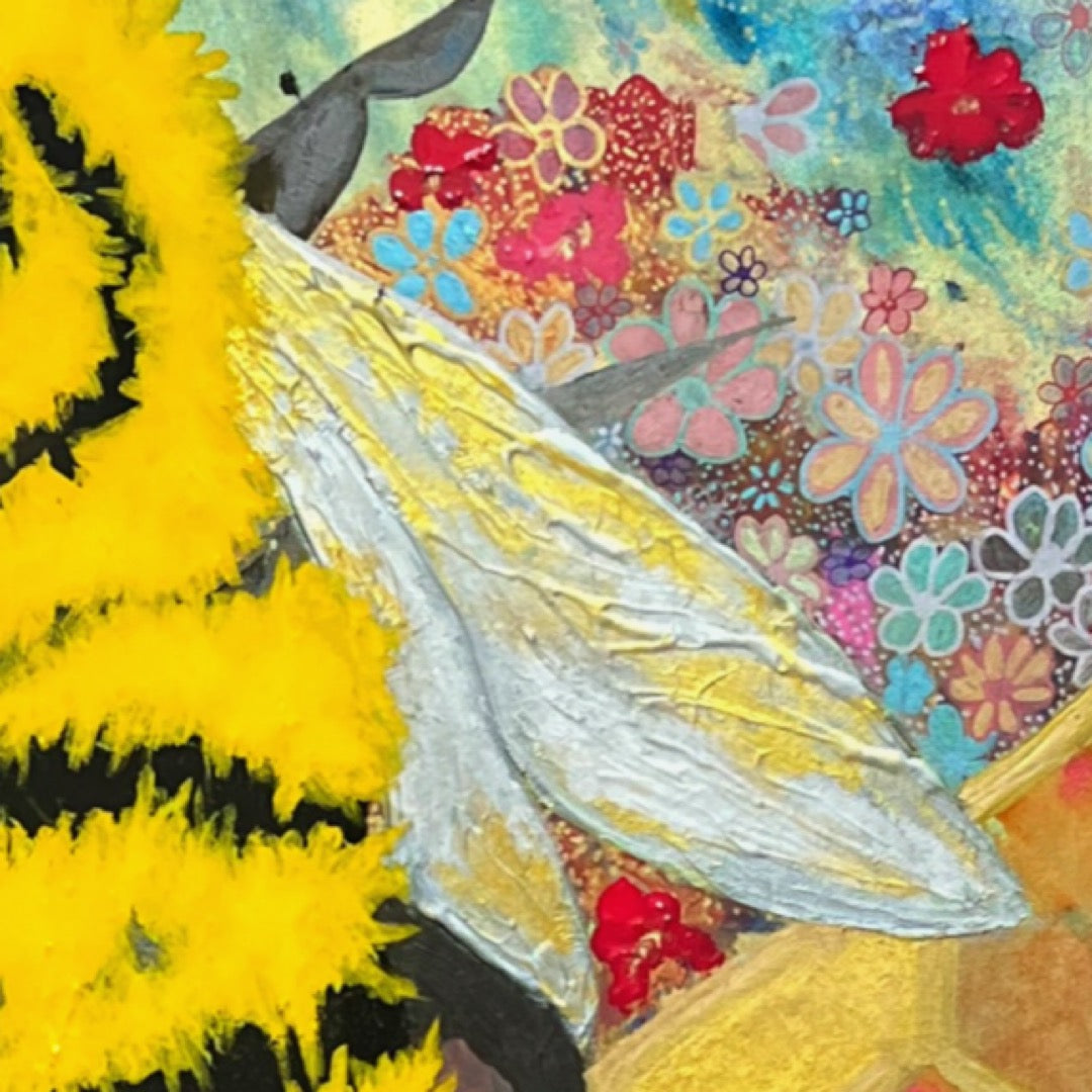 Original Painting - BUZZY BEE