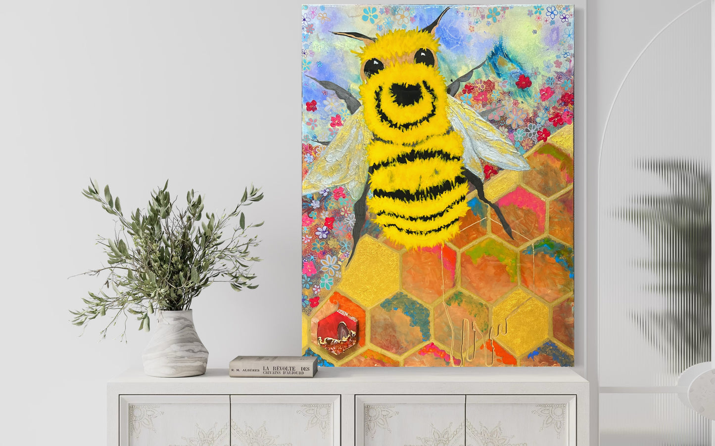 Original Painting - BUZZY BEE