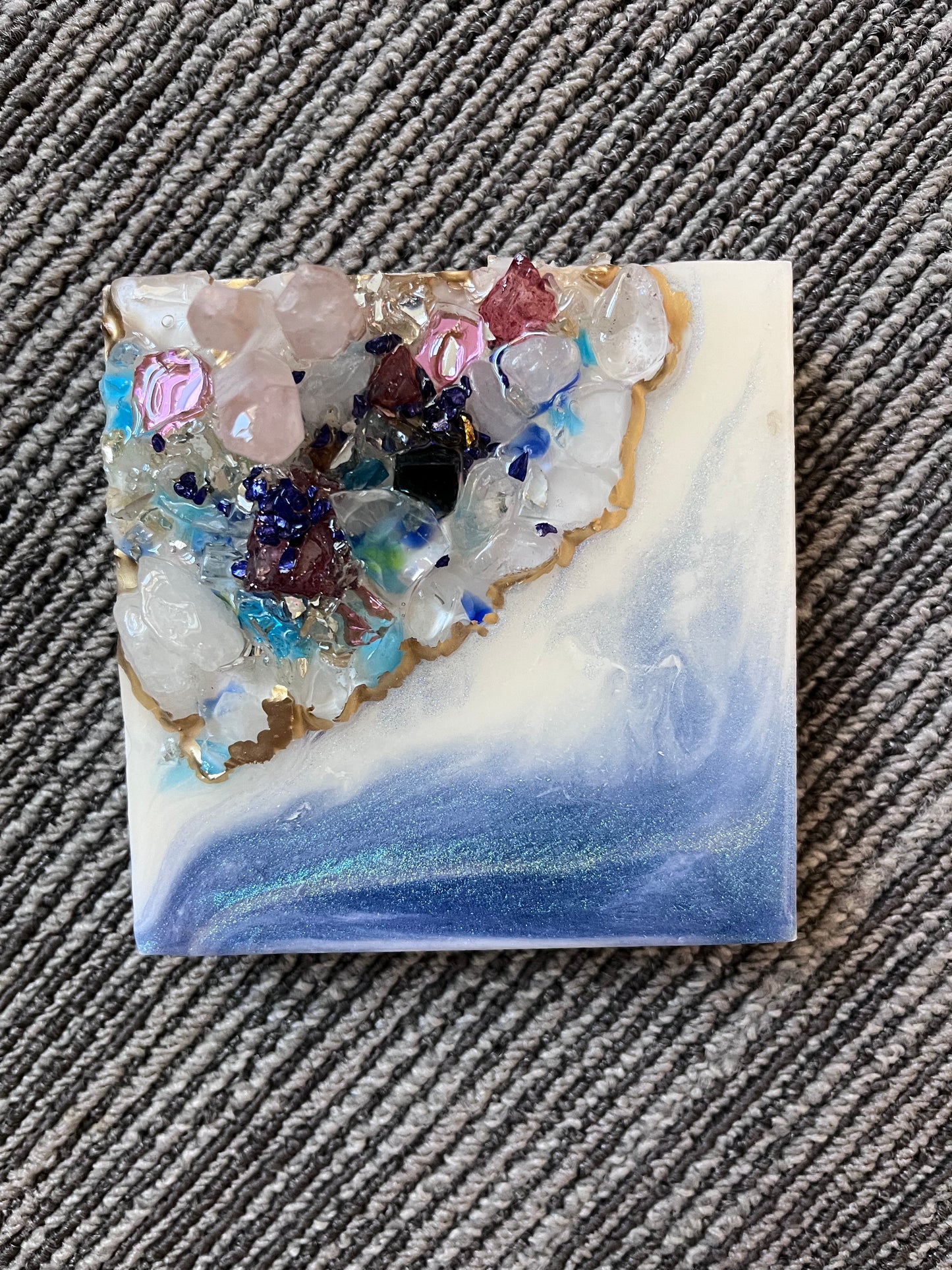 Geode Style Art - CLEAR DAY