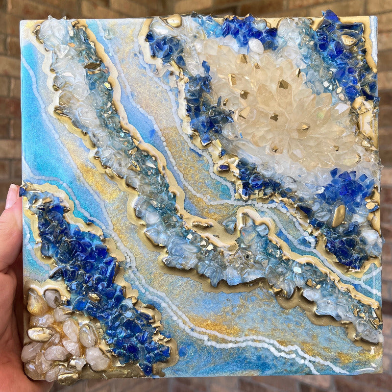 Geode Style Art - COOL STREAMS