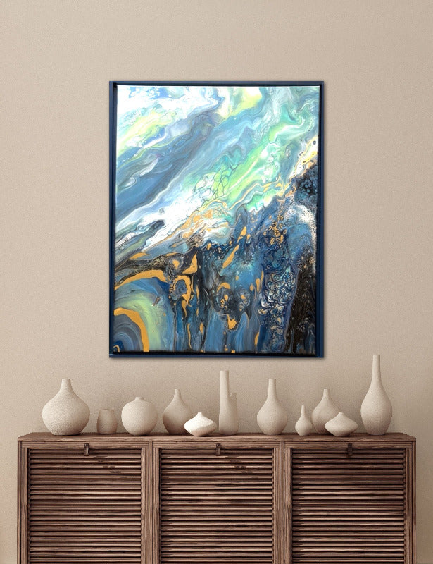 Original Painting - CRASHING WAVE